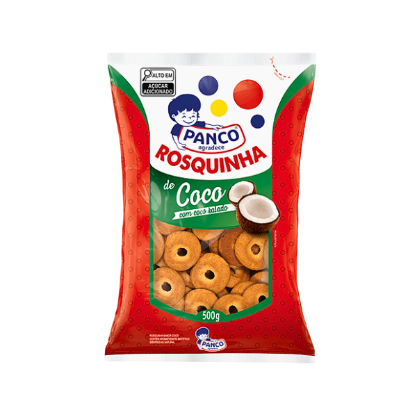 Biscoito de Rosca Panco Coco 500g