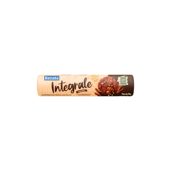 Biscoito Integral Renata Cacau e Aveia 150g