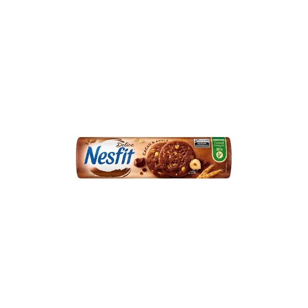 Biscoito Integral Nesfit Cacau e Avelã 140g
