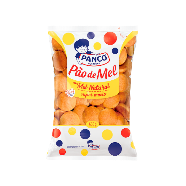 Biscoito Pão de Mel Panco 500g