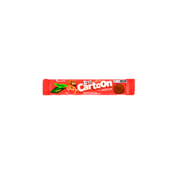 Biscoito Recheado Cartoon Chocolate 85g