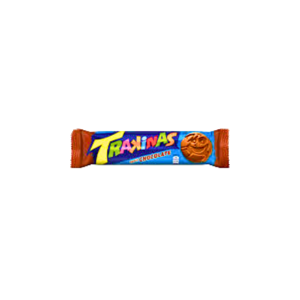 Biscoito Recheado Trakinas Chocolate 126g