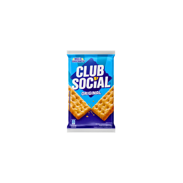 Biscoito Salgado Club Social Original 6 und 24 g