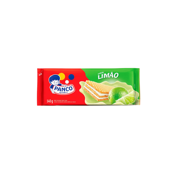 Biscoito Wafer Panco Limão 140g