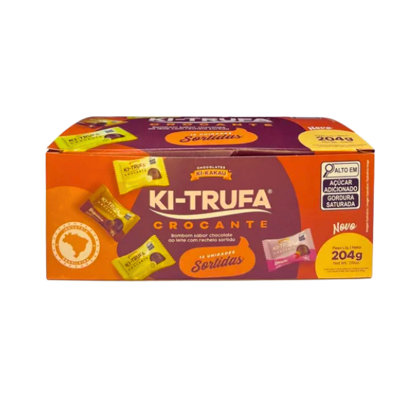 Bombom Kitrufa Cx Kikakau 204g