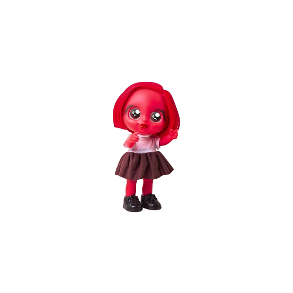 Brinquedo Boneca Glow Girls  Bee Toys Vermelha Ruby