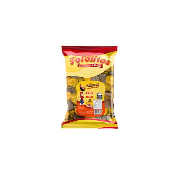 Broa de Amendoim com Chocolate ao Leite Fofolitos 260g