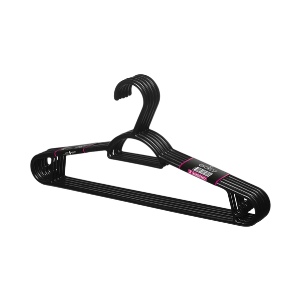 Cabide Plastico Sanremo 5pcs