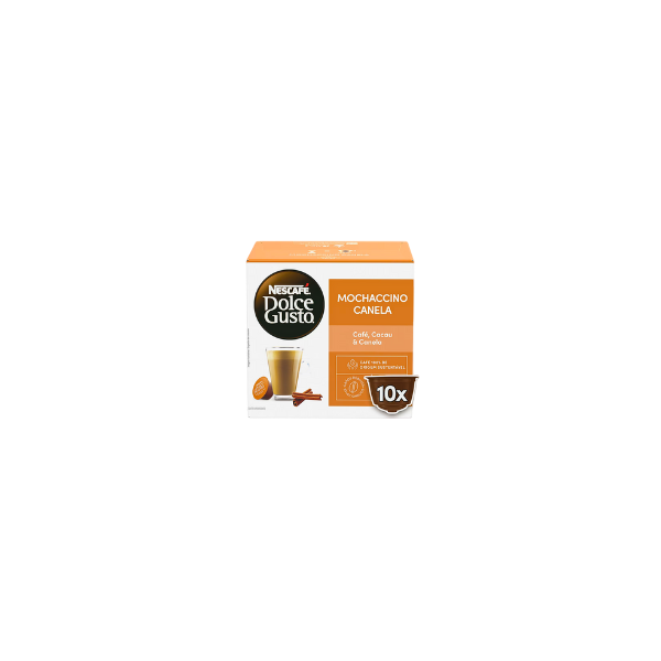 Café em Cápsula Nescafé Dolce Gusto Mochaccino Canela C/ 10