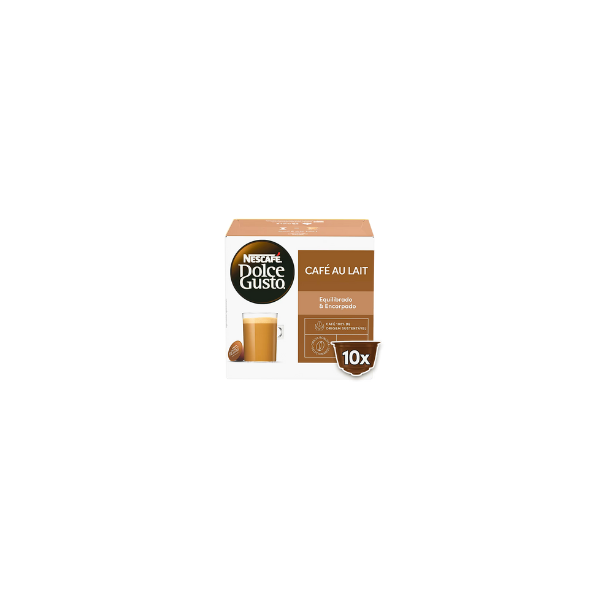 Café em Capsula Nescafe Dolce Gusto Café Au Lait C/ 10