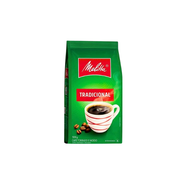 Café em Pó Melitta Tradicional Pct 500g