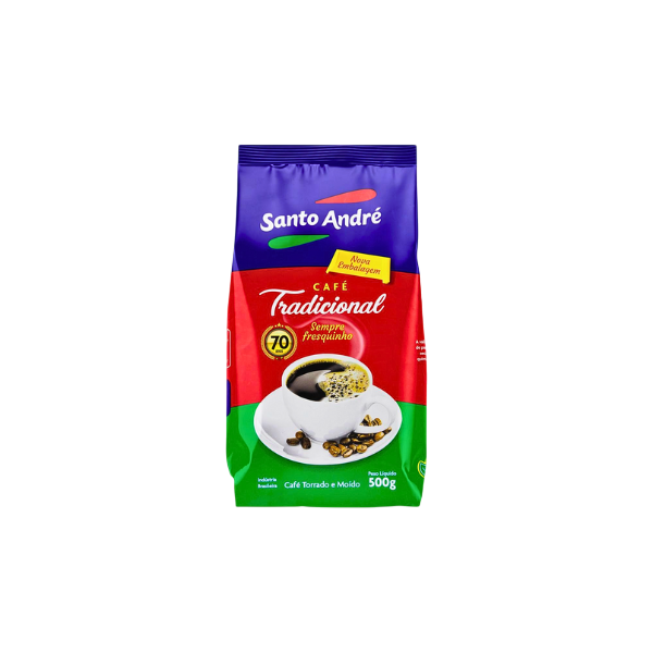 Café em Pó Santo André Tradicional Fresquinho Pct 500g