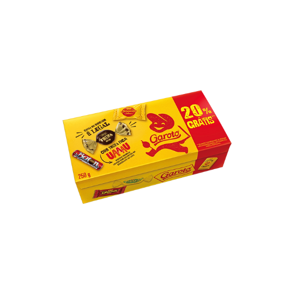 Caixa de Chocolate Bombom Garoto 250g