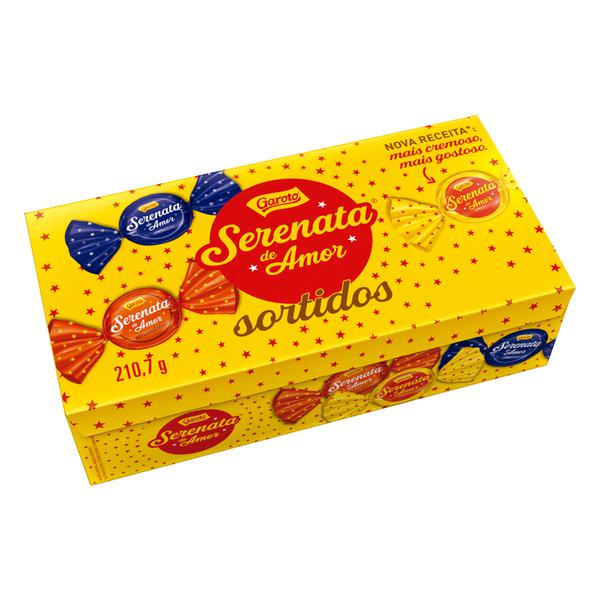 Caixa Chocolate  Serenata Sortidos 210,7g
