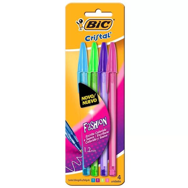 Caneta Bic C/ 4
