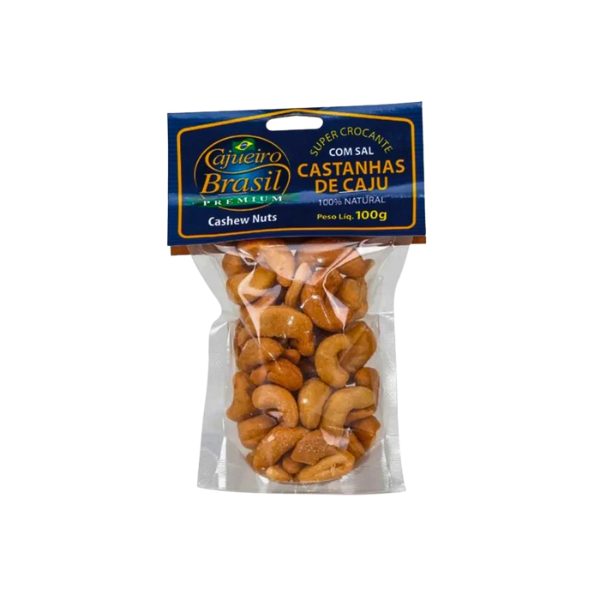 Castanhas De Caju Cajueiro Brasil 100g