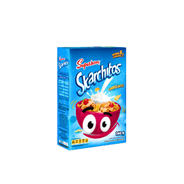 Cereal Superbom Skarchitos Cx 240g