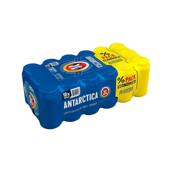 Cerveja Antarctica Lata 350ml Com 18
