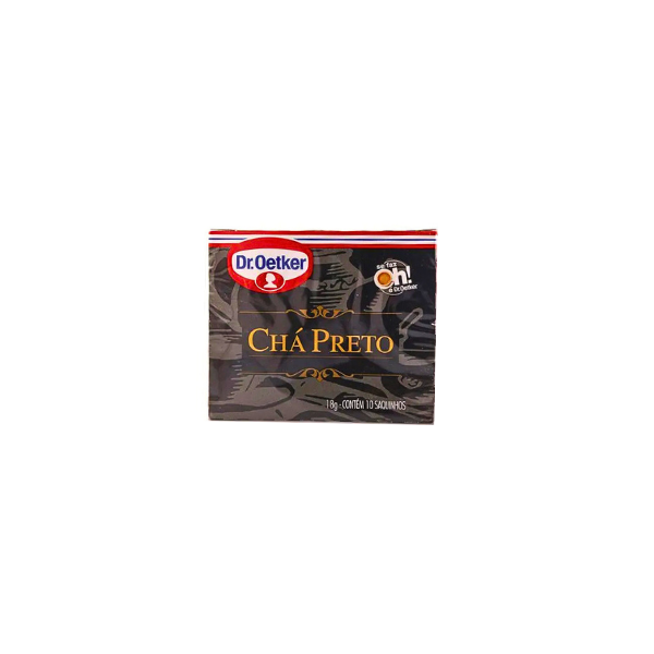 Chá Dr.Oetker Preto Cx C/10
