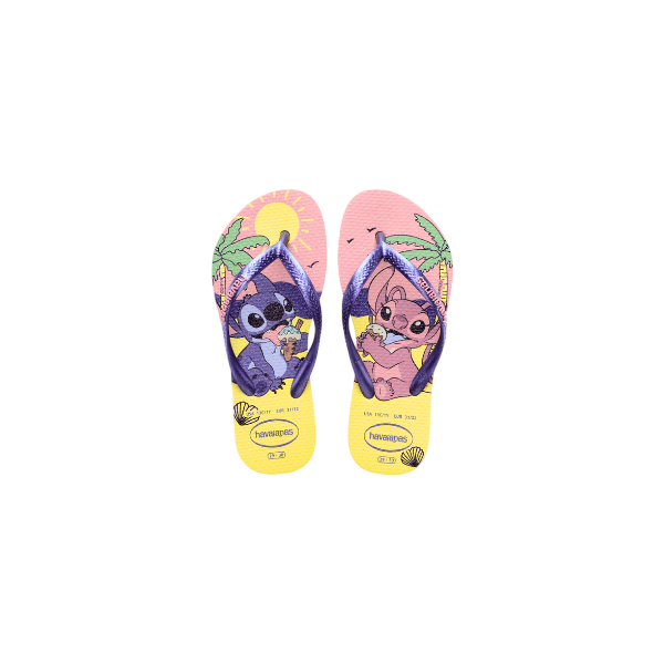 Chinelo Havaianas Slim Kids Stitch