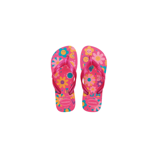 Chinelo Infantil Havaianas Flores