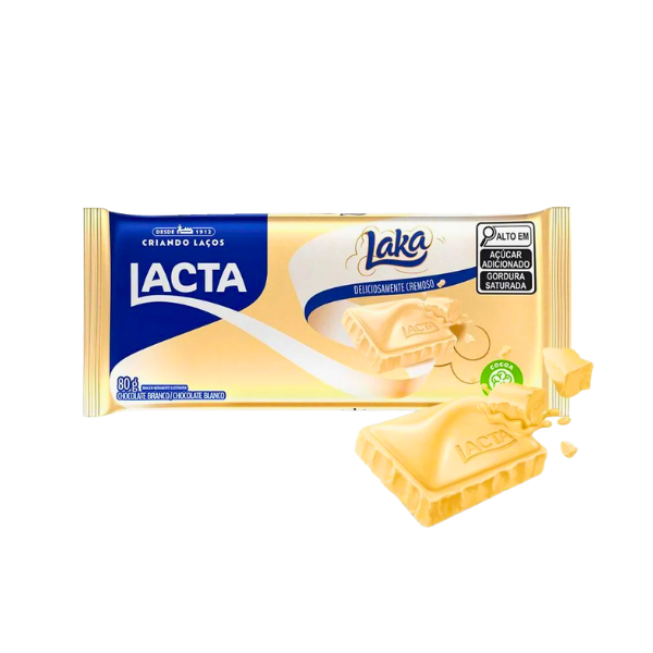 Choc Barra Lacta 80g