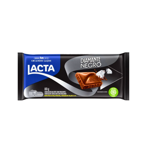 Choc Barra Lacta 80g