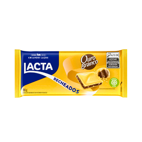 Choc Barra Lacta 98g