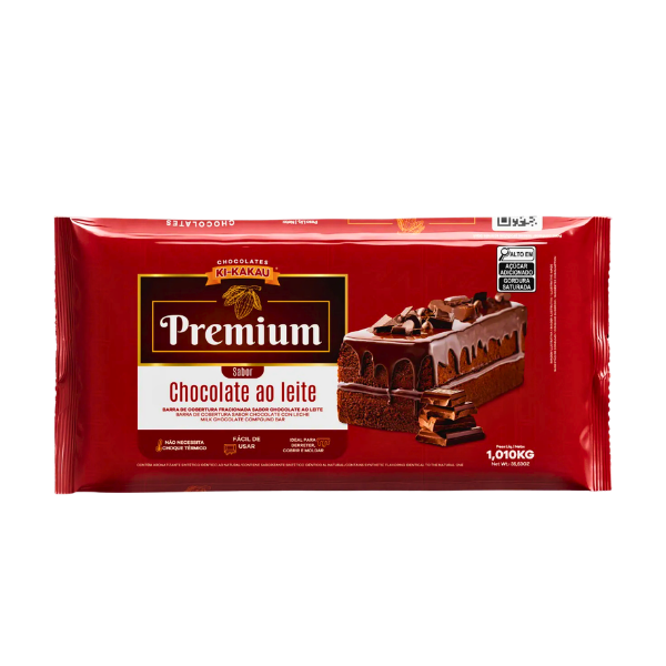 Choc Cobertura Premium Kikakau 1,01kg