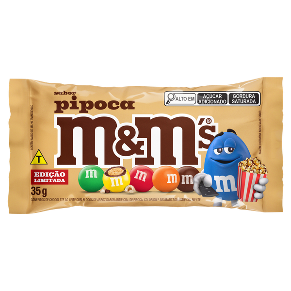 Chocolate  M&ms Pipoca 35g