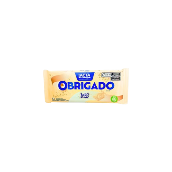 Chocolate em Barra Lacta  Chocolate Branco