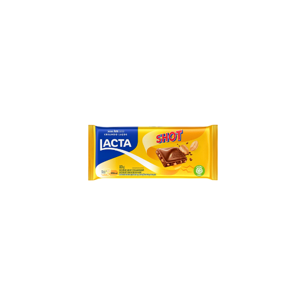 Chocolate em Barra Lacta Shot