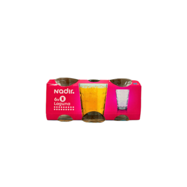 Conjunto Copo de Vidro Laguna Nadir 265ml C/6