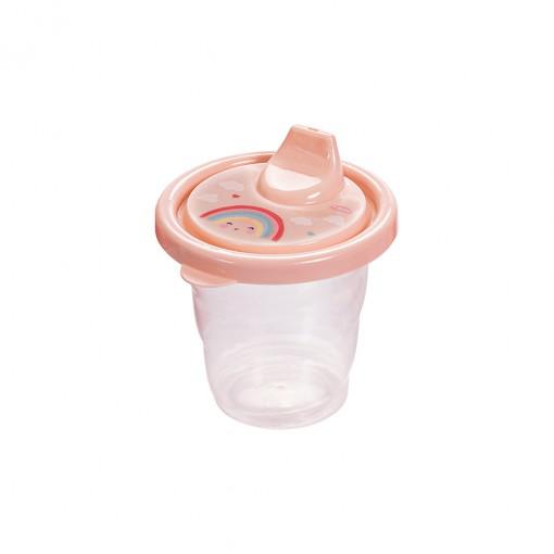Copo C/Tampa Bico Plasutil 200ml