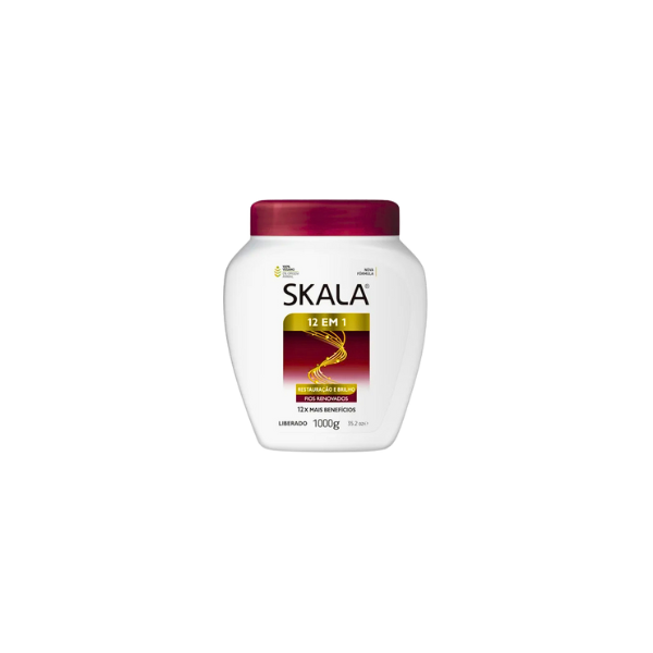 Creme de Tratamento  Skala 12 em 1 Restauração e Brilho