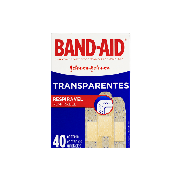 Curativo Band Aid Caixa C/ 40