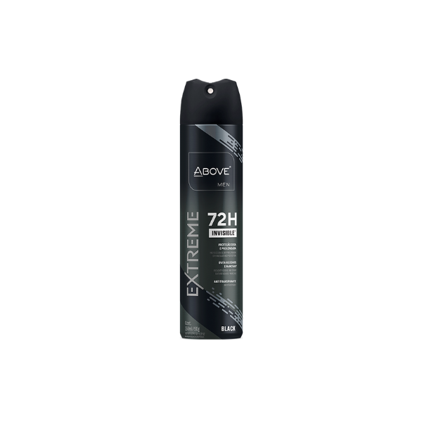 Desodorante Aerosol Above Men Extreme Black 150ml