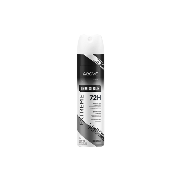 Desodorante Aerosol Above Men Extreme Invisible 150ml