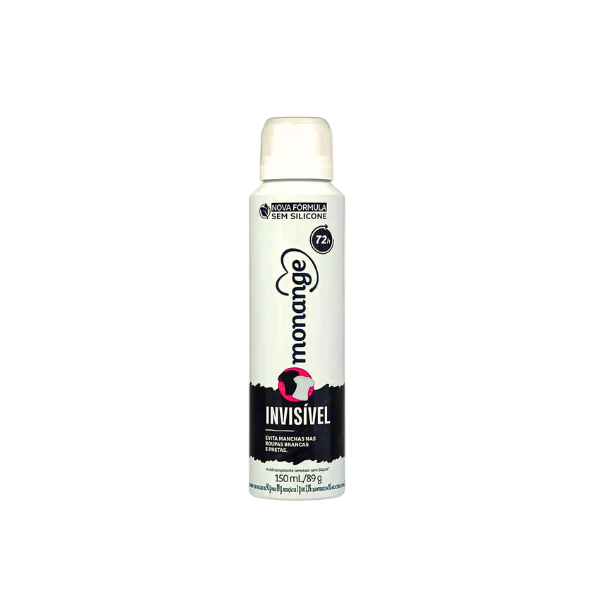 Desodorante Aerosol Monange Invisivel 150ml