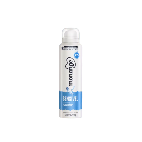 Desodorante Aerosol Monange Sensível 150ml