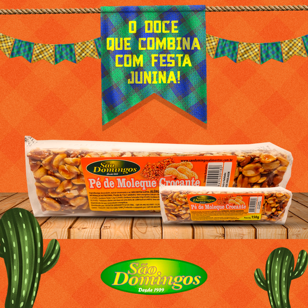 Doce Pe Moleque Sao Domingos 150g