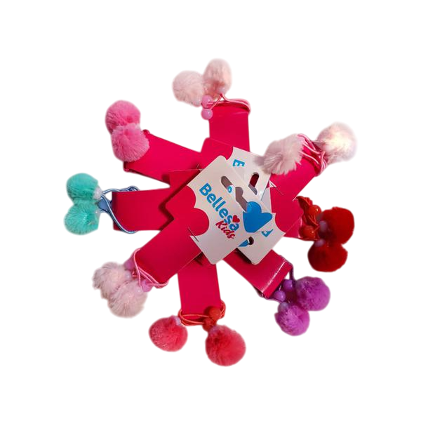 Elastico Cabelo Bellesa Kids C/ 2