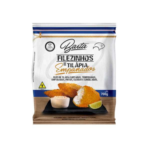 Empanado De Peixe  Baita 700gr