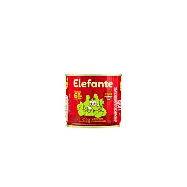 Extrato de Tomate Elefante Lata 130 g