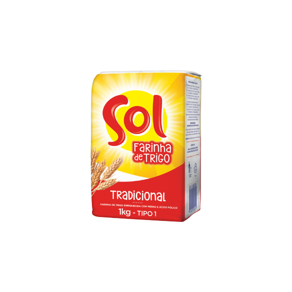Farinha Trigo Sol 1kg