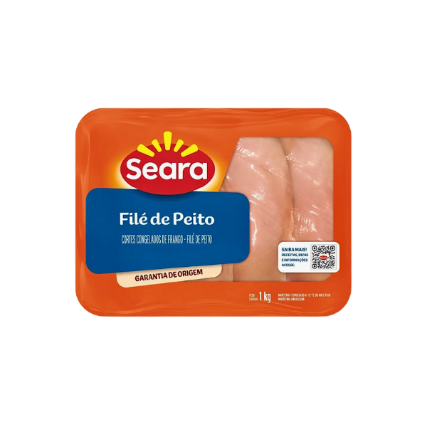 File Peito Frango Bdj Seara 1kg