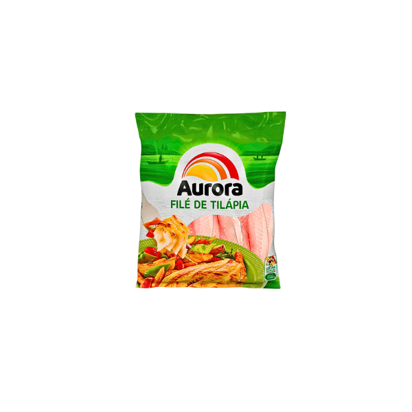 File de Tilápia Congelada Aurora 800g