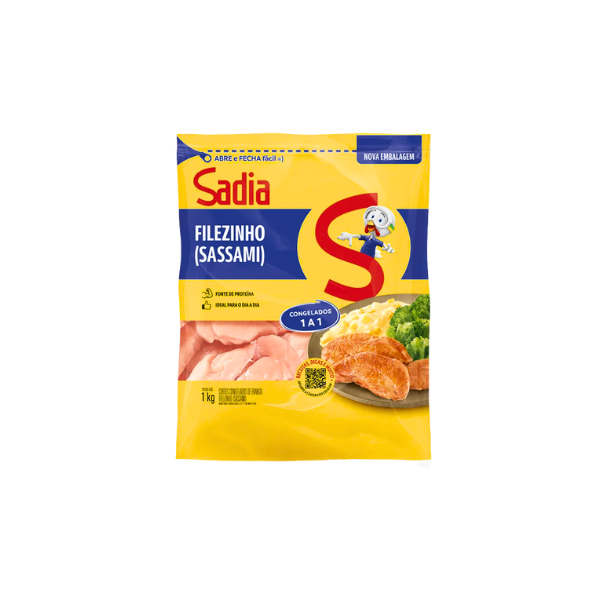 Filezinho de Frango Sassami Sadia 1kg