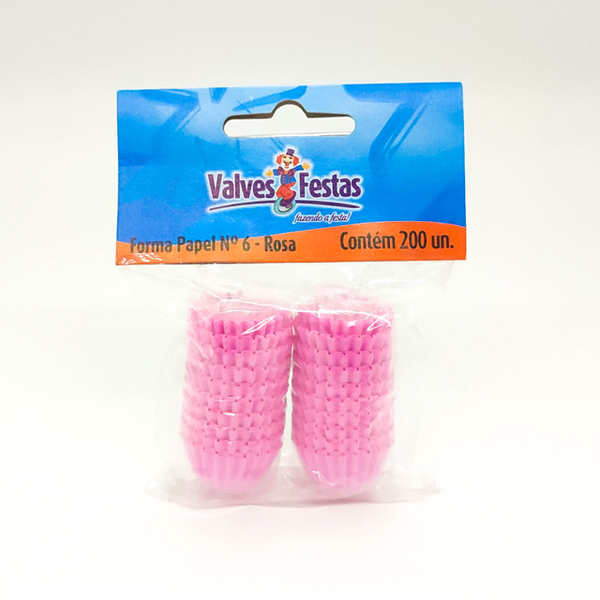 Forma Papel Valves Festas N6 C/ 200