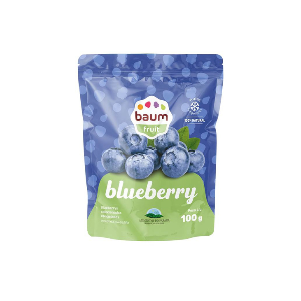 Frutas Blueberry Baum Congeladas 100g